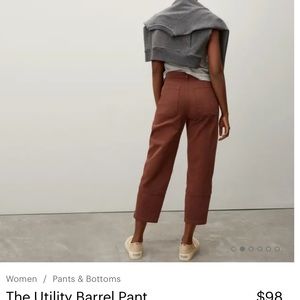 Everlane Utility Barrell Pants